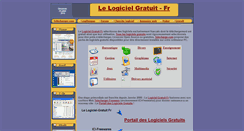 Desktop Screenshot of logiciel-gratuit-fr.com