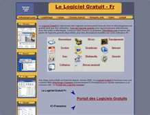 Tablet Screenshot of logiciel-gratuit-fr.com